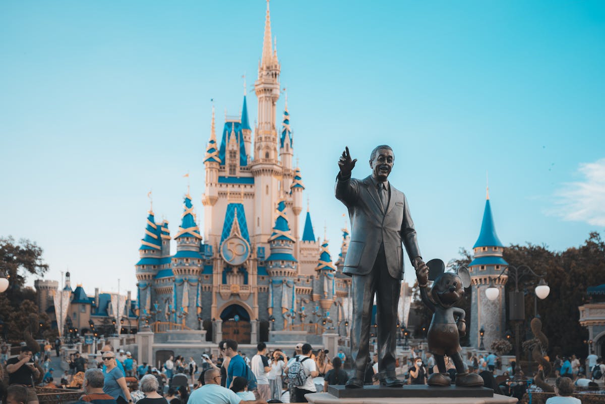 A castle at a Disney park — the world Kim Spencer plans for her clients.
